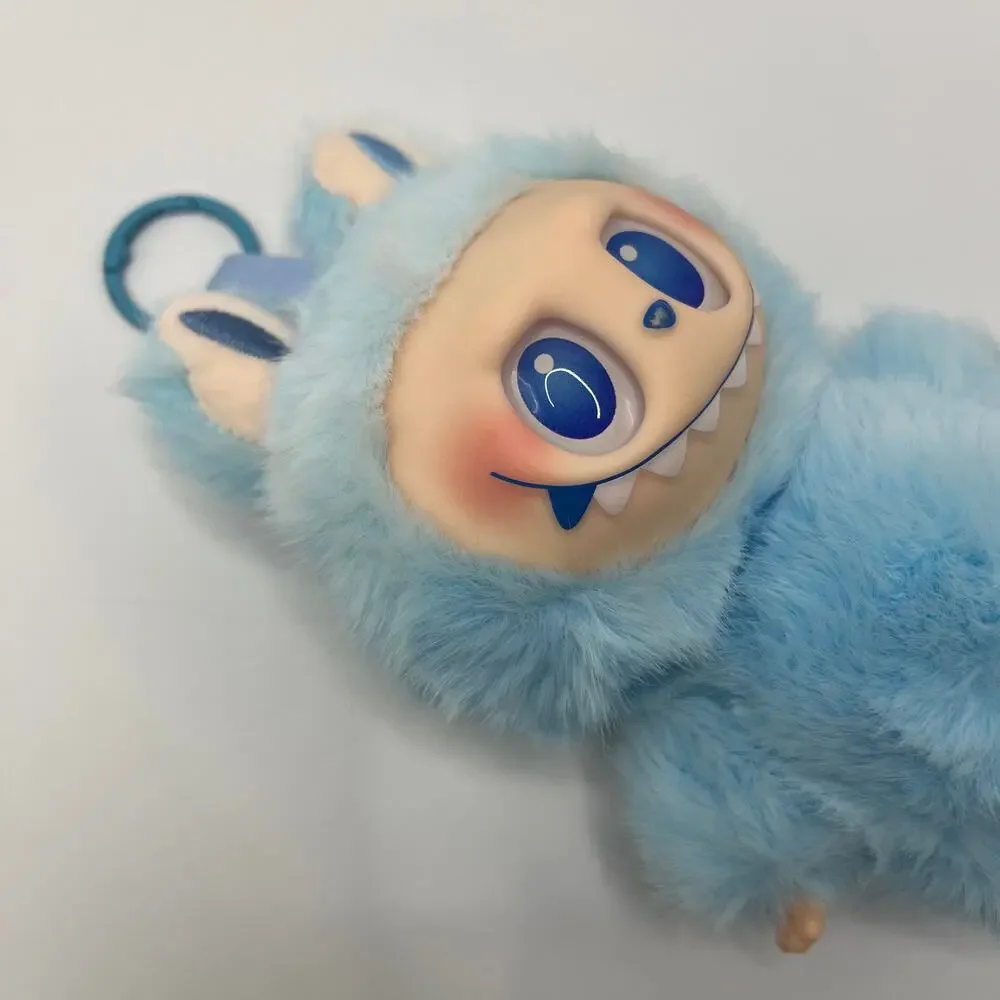 2PC-POP MART THE MONSTERS - Labubu Plush Keychain (Serenity)